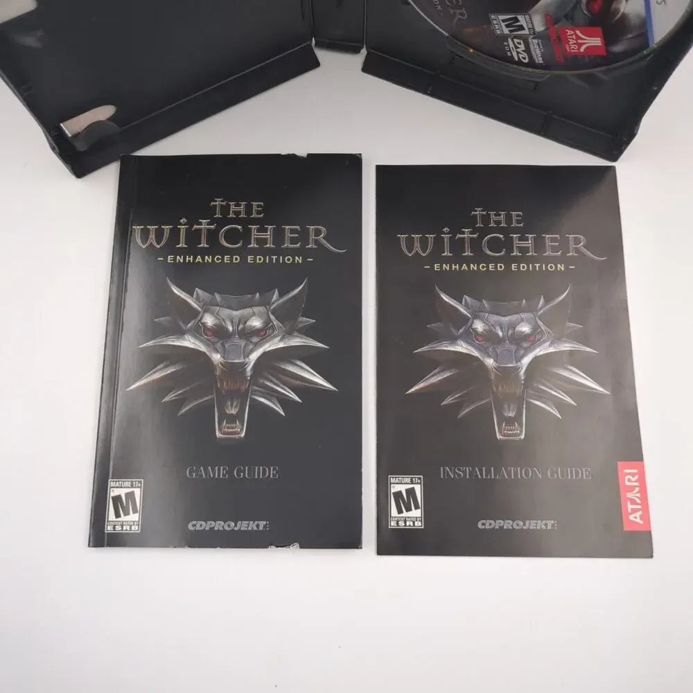 The Witcher Enhanced Edition PC DVD Video Game RPG Fantasy